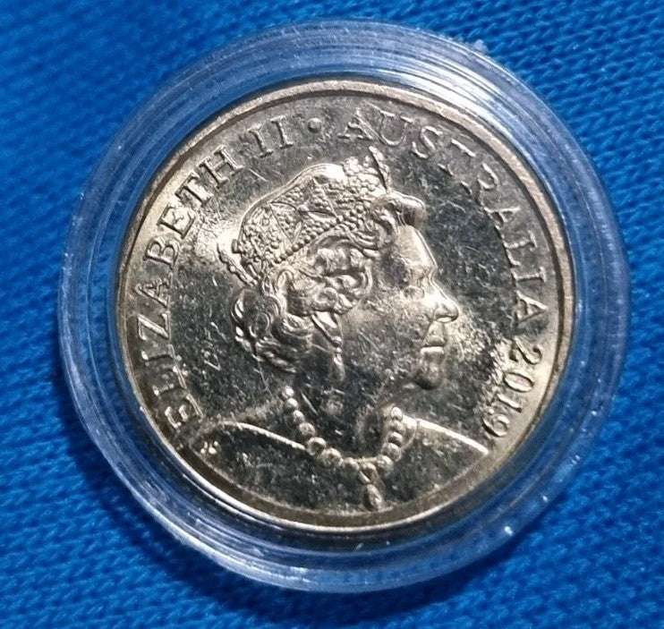 2019 UNC 2 DOLLAR COIN - JC DESIGN $2 Two Dollar In Protective 2x2 Capsule 