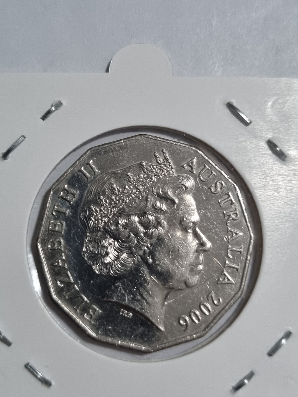 2006 50 Cent Coin - Uncirculated In 2x2