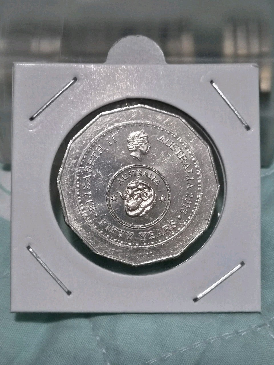 2016 Changeover 50 Cent Coin