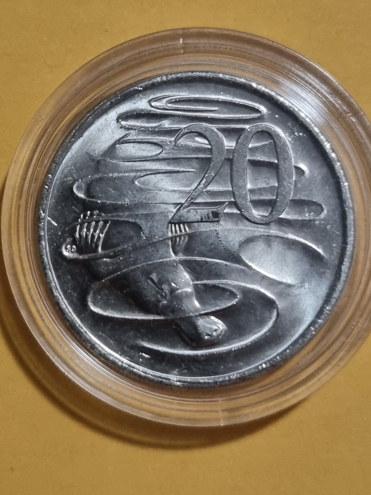 2022 & 2024 UNC 20 Cent Platypus Coins in Protective Capsules 