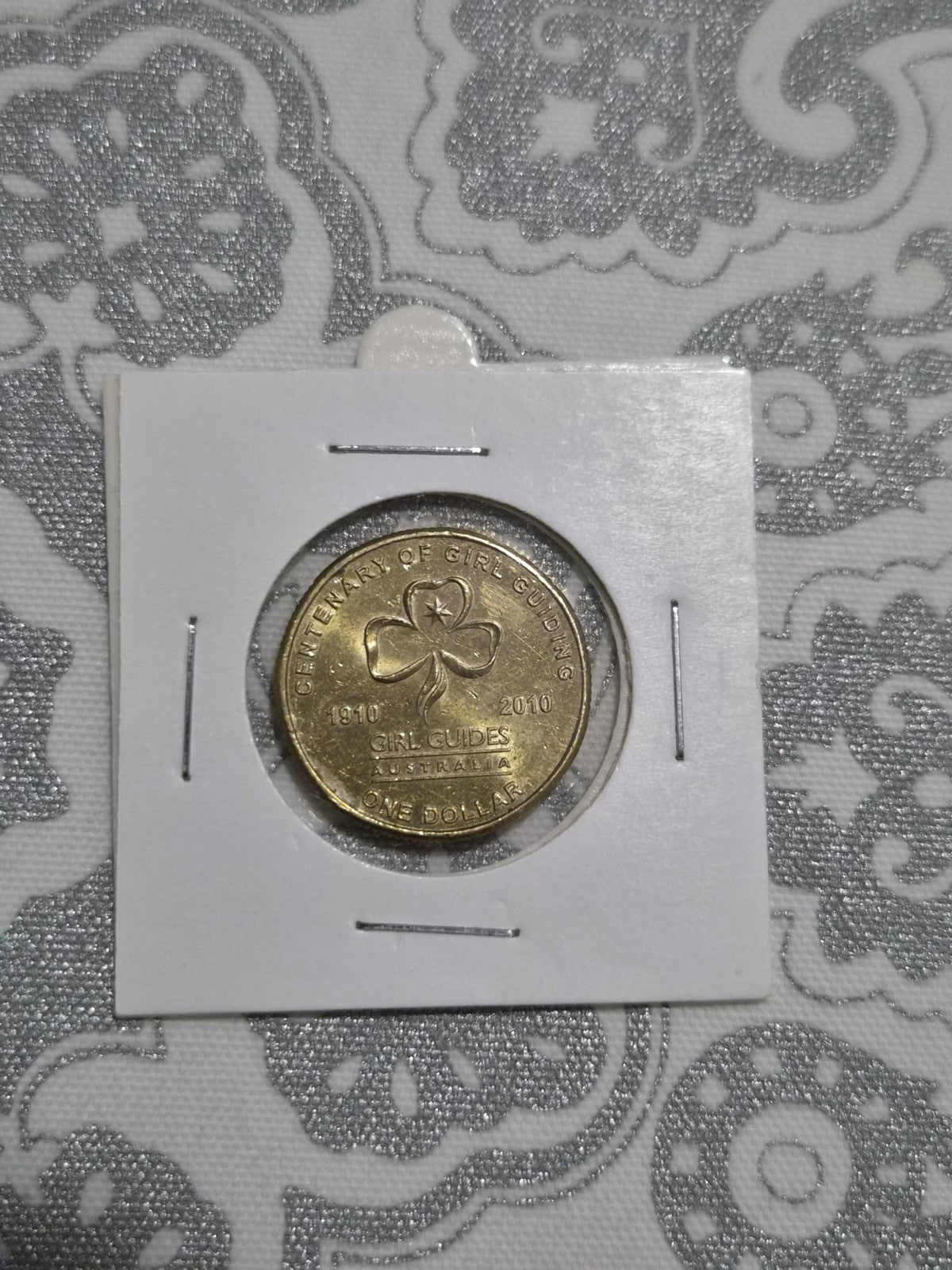 2010 $1 One Dollar Centenary Girl Guides Coin 