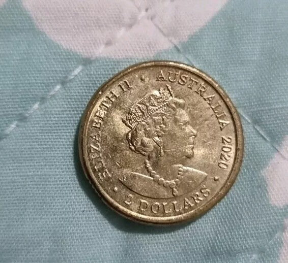 2020 $2 Olympic Paralympic Coin CIRC, Low Mintage