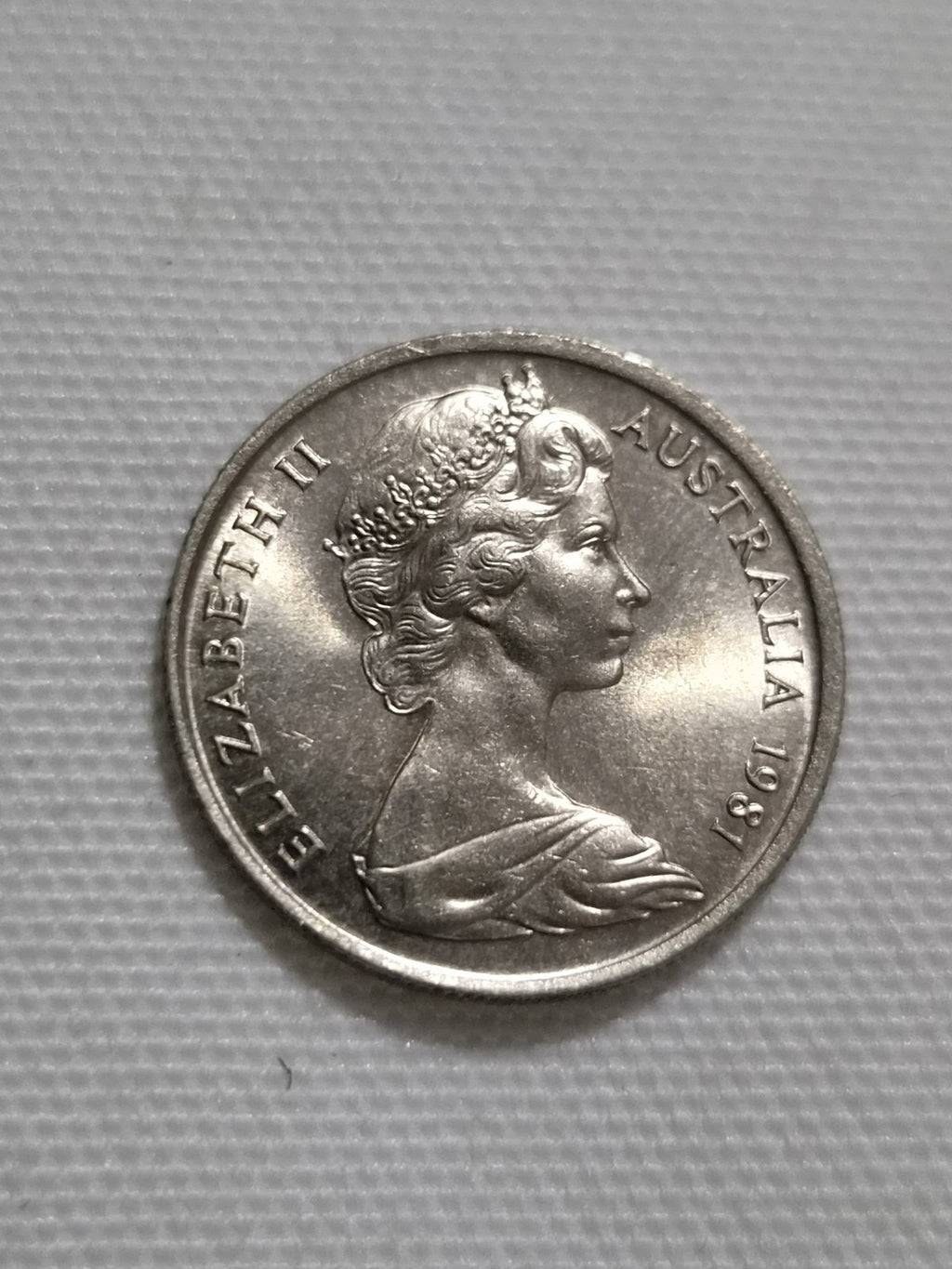 1981 UNC 5 Cent Coin