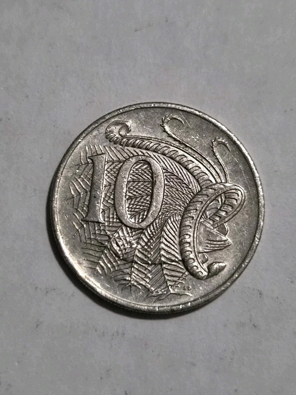 2019 JC 10 cent coin Low Mintage 