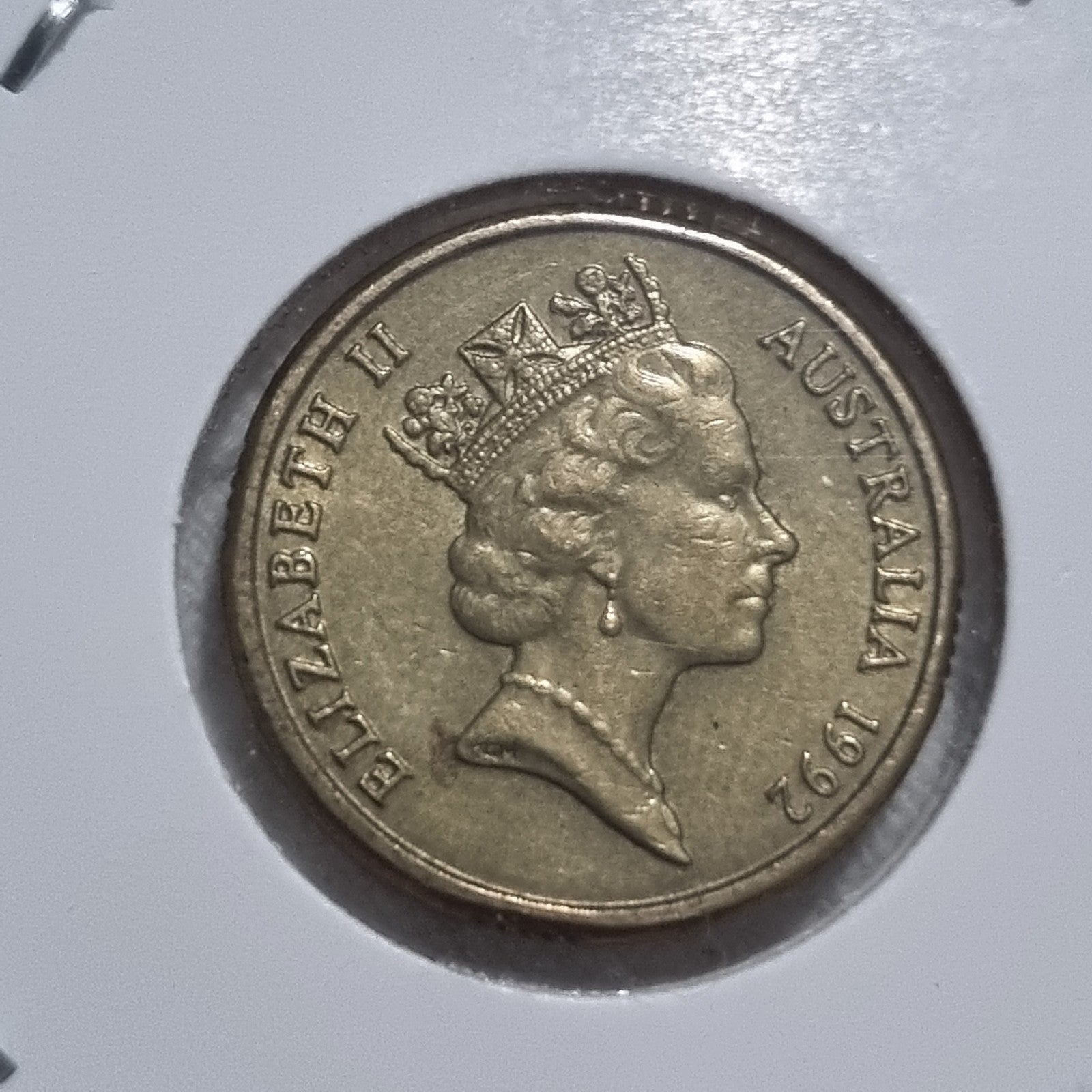 1992 Two Dollar Coin In 2x2 Holder For Lasting Protection 