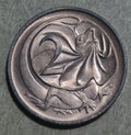 1980 UNC Australian 2 Cent Coin Two Cents