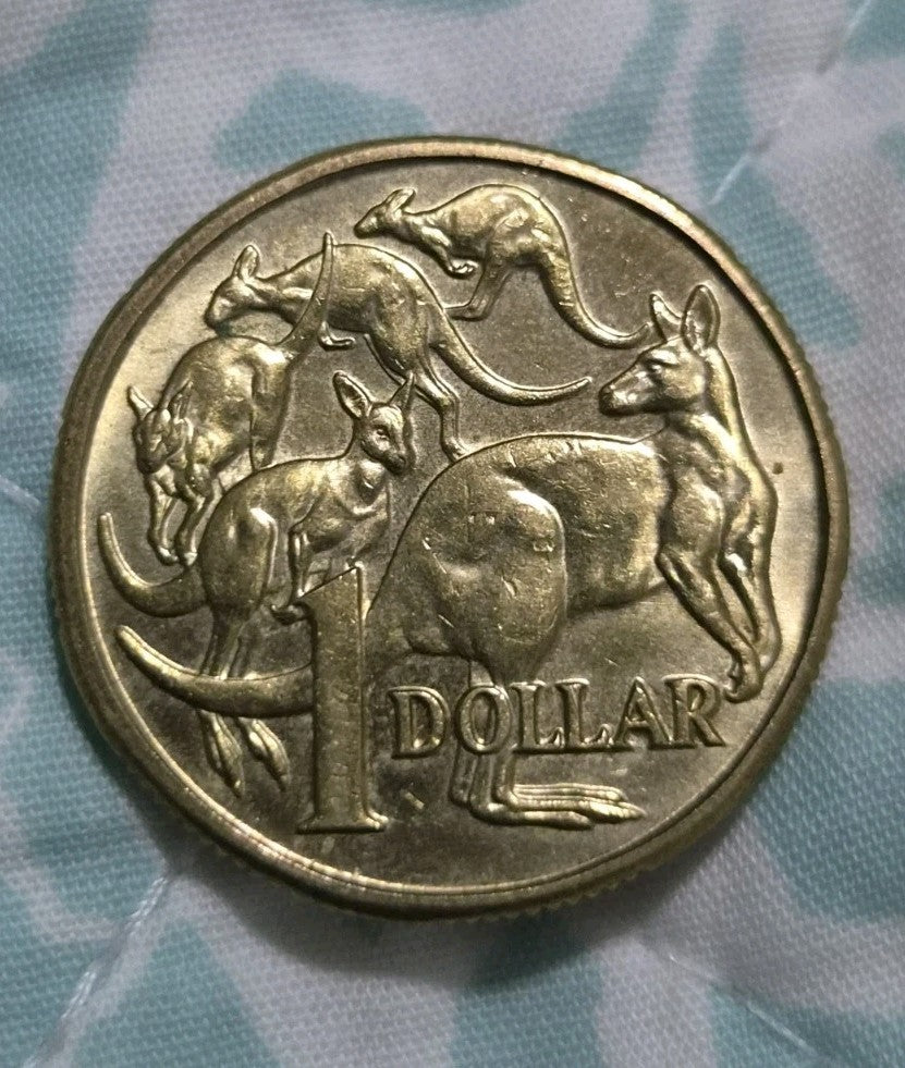 1984 UNC $1 Coin in 2x2 One Dollar