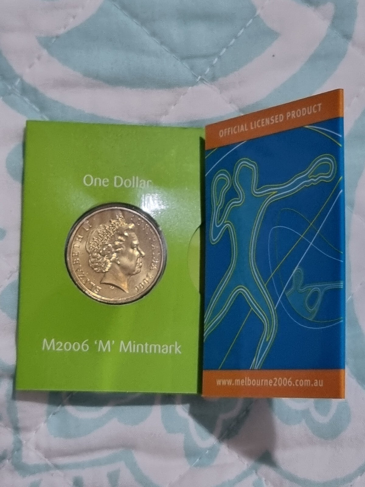 2006 1 Dollar Commonwealth Games Coin Mintmark M