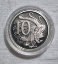 1989 Ten 10 Cent Coin - Ex Proof Set - Elizabeth II