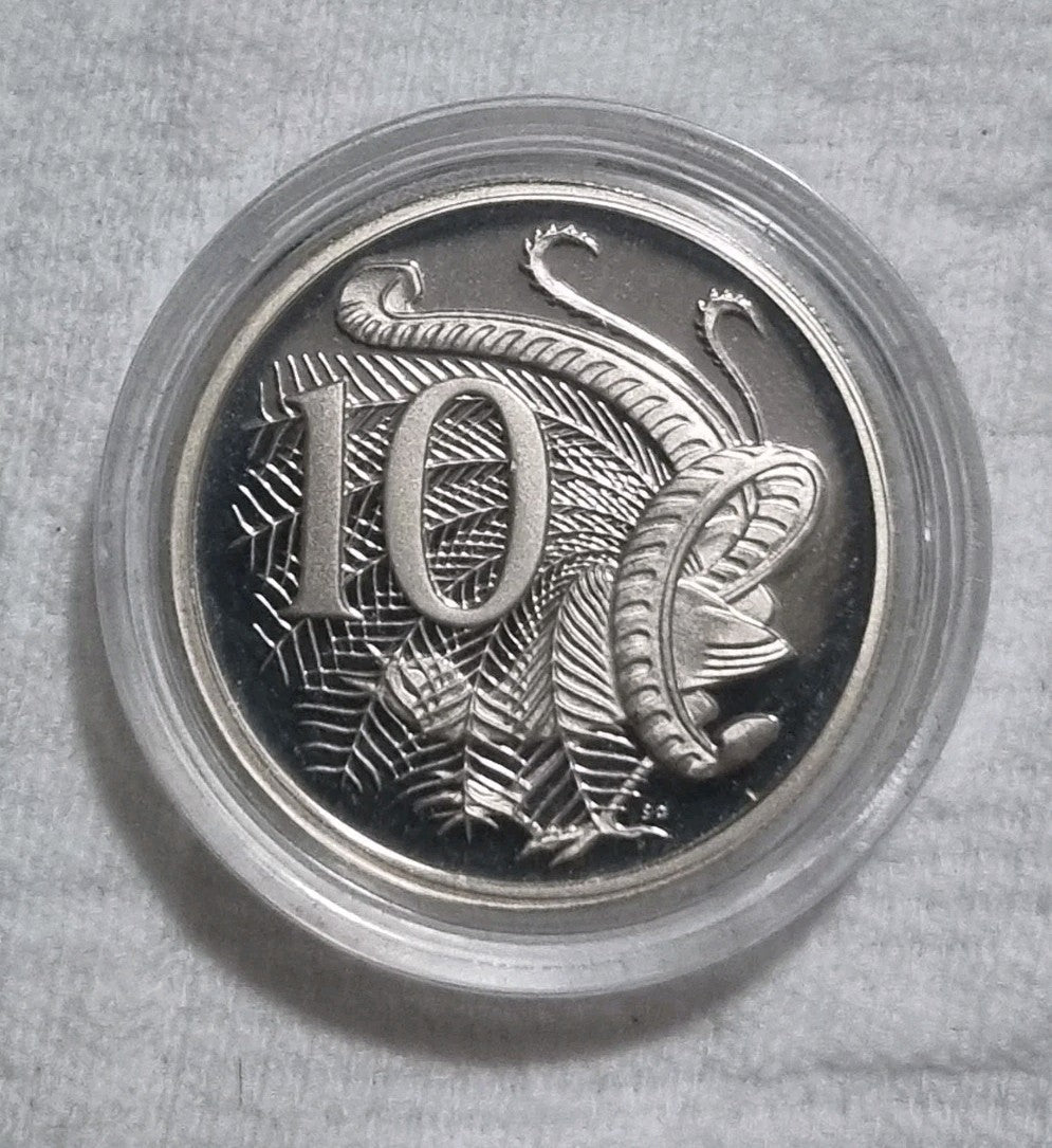1989 Ten 10 Cent Coin - Ex Proof Set - Elizabeth II