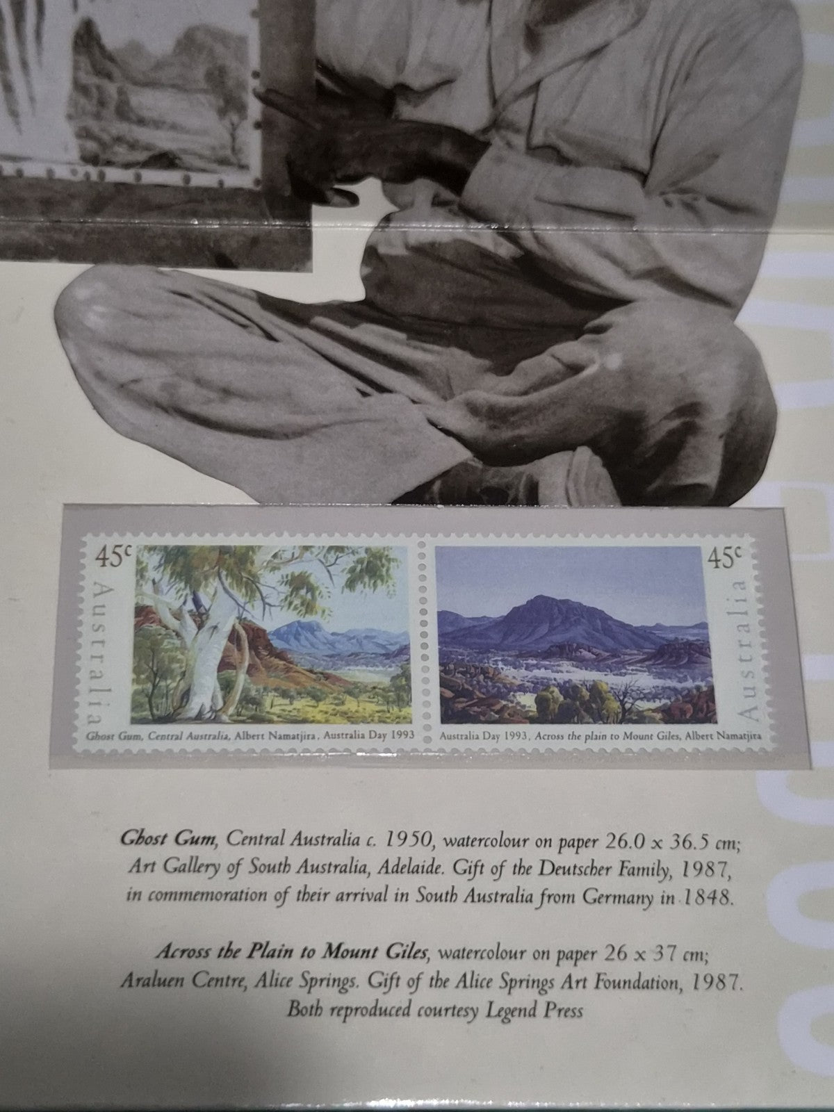 Australia Post Stamp Pack - 1993 Australia Day - New as Issued