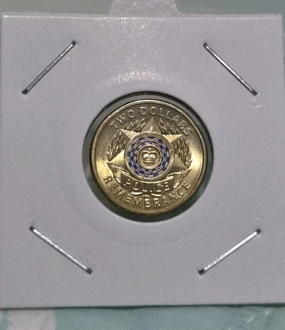 2019 UNC $2 Police Remembrance Coin Two Dollars