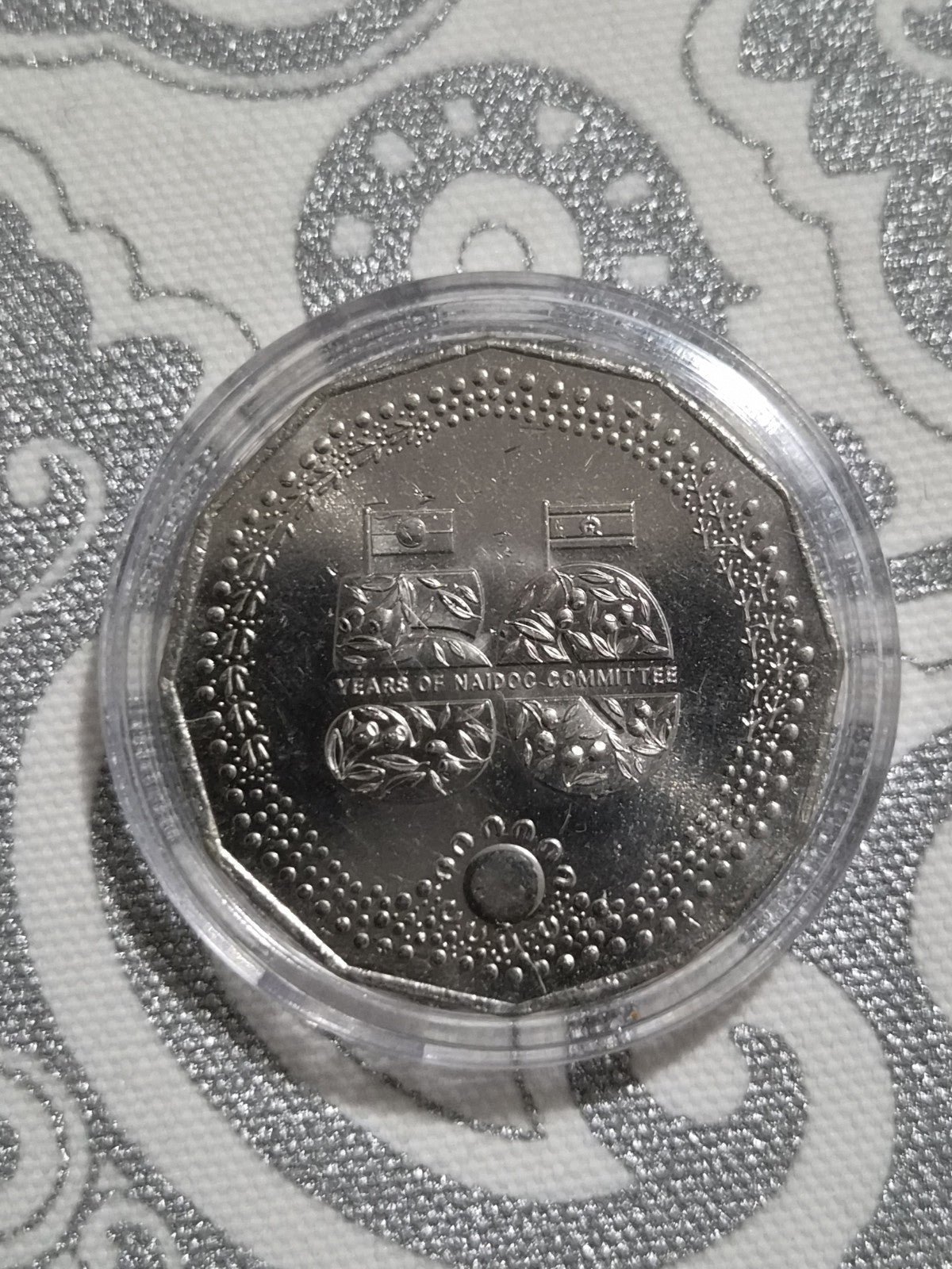2024 UNC 50 Cent NAIDOC Coin in Capsule
