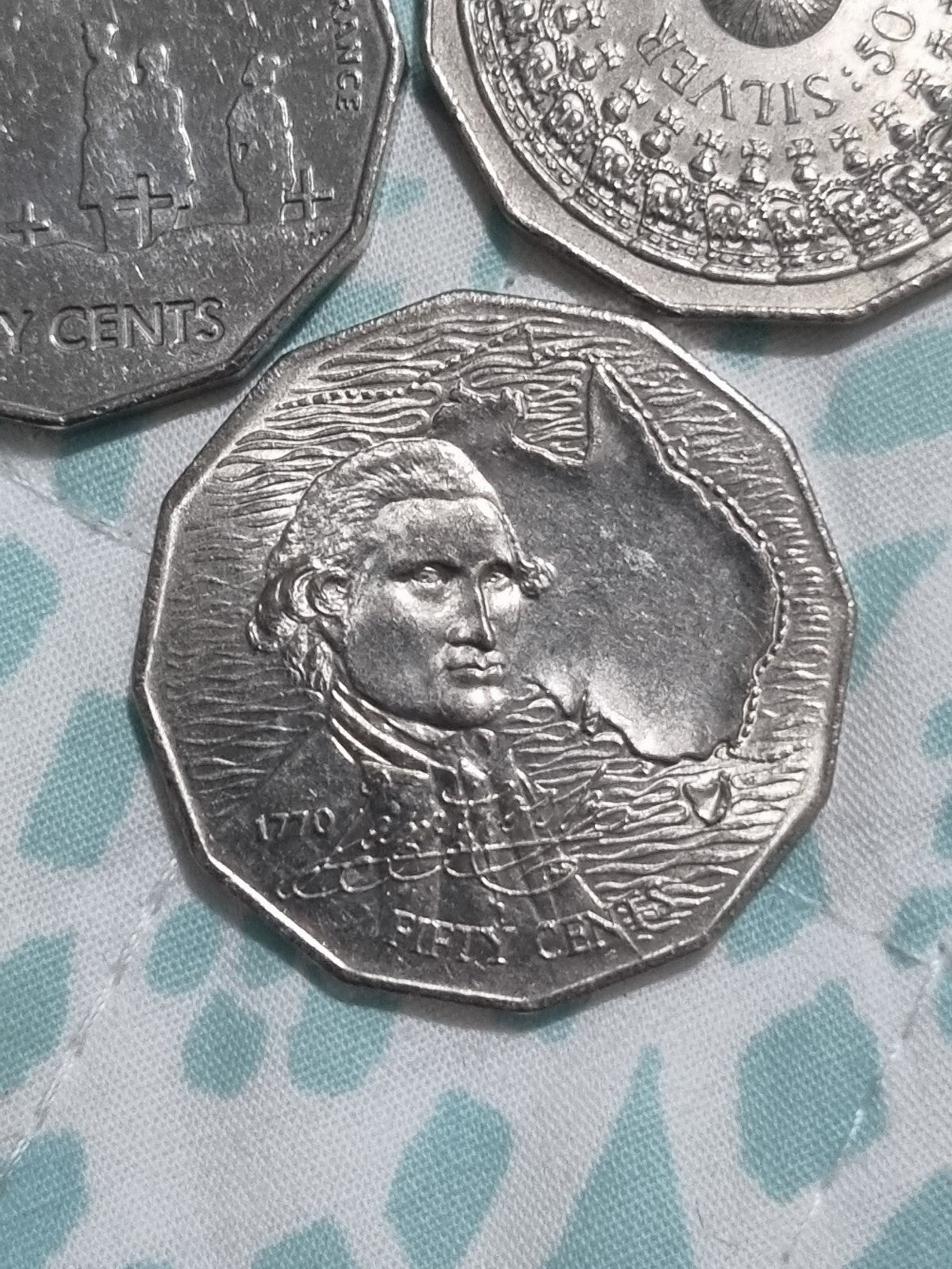3 x 50 Cent Various Commemorative Coins Excellent Conditions including 2 x aUNC