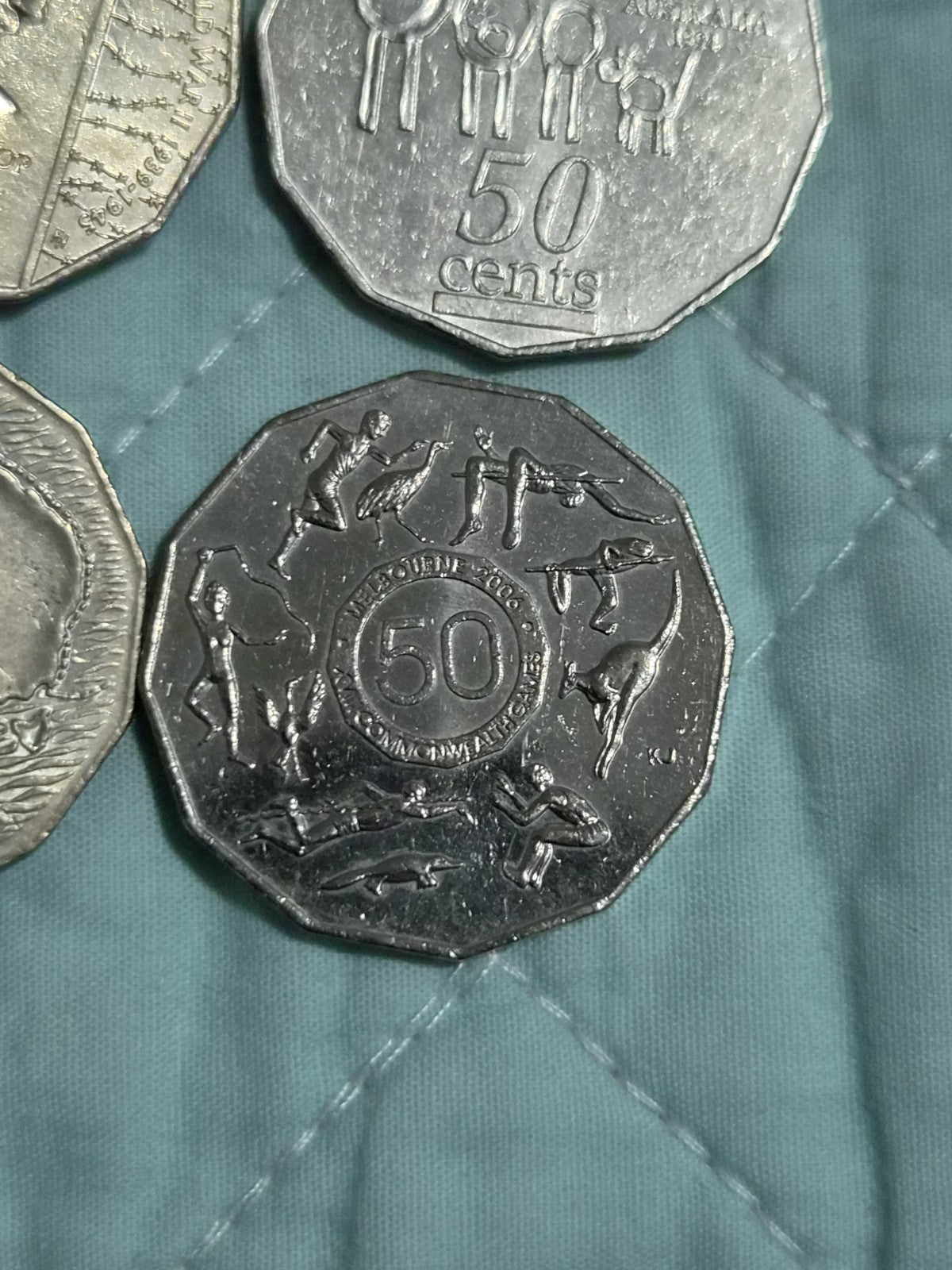 4 x 50 Cent Coins - Commemorative 