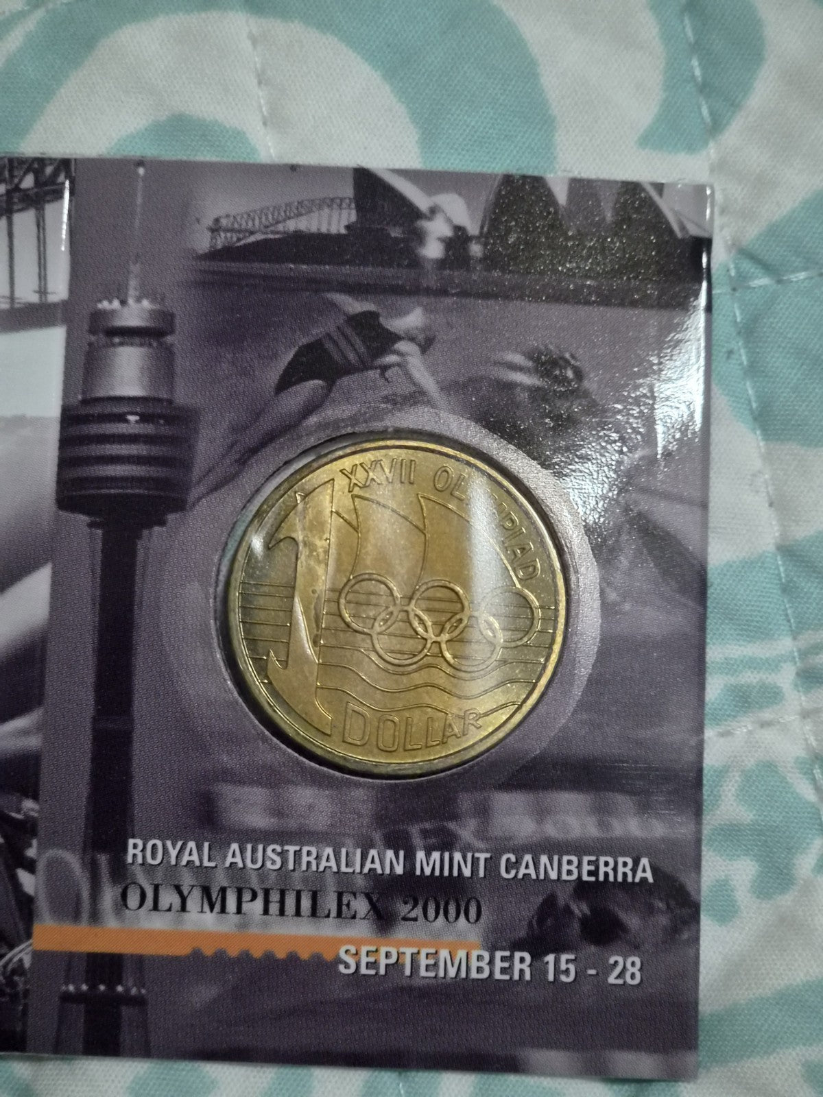 2000 $1 Olymphilex Canberra Mint Mark