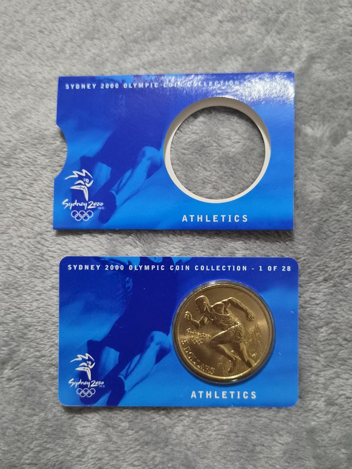 Sydney Olympics 2000 Athletics $5 DOLLAR UNC Five Dollars
