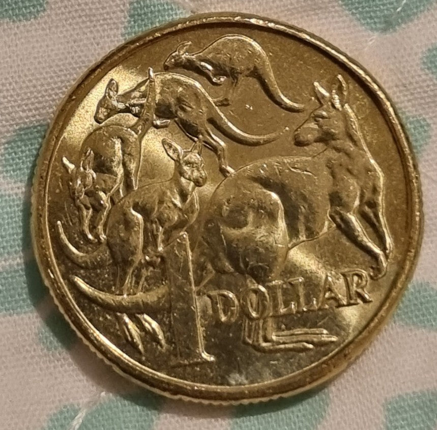 2020 UNC One Dollar - $1 -  Mob Of  Roos