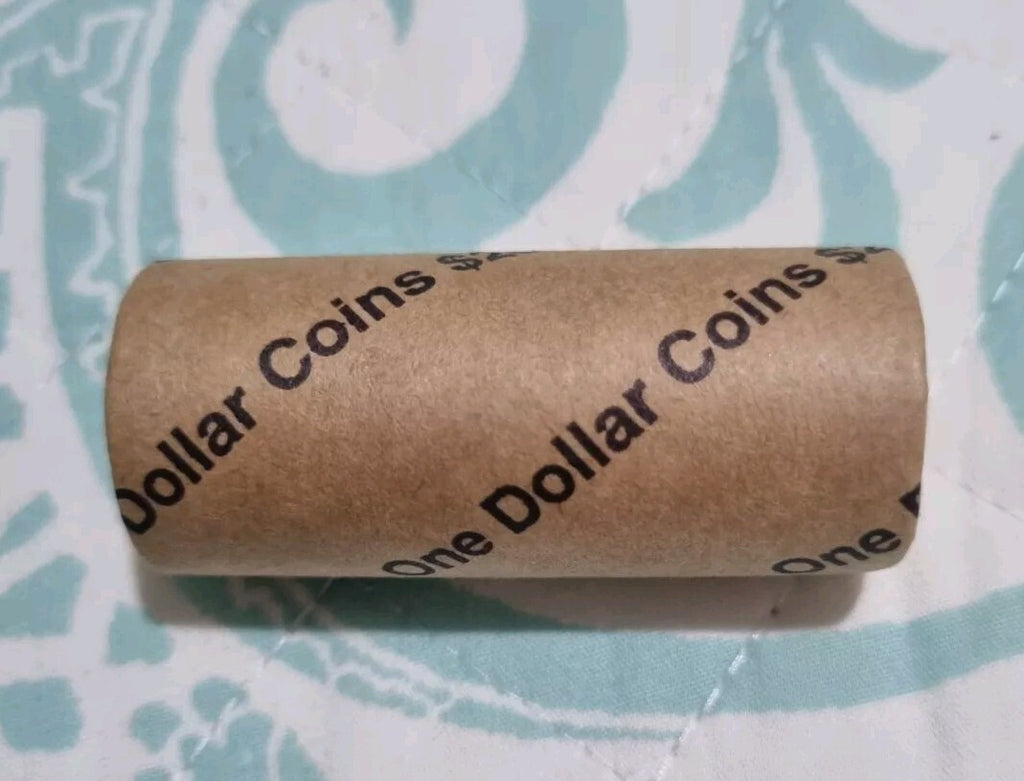 2023 $1 One Dollar King Charles H/T Uncirculated Coin Roll In Coin Tube