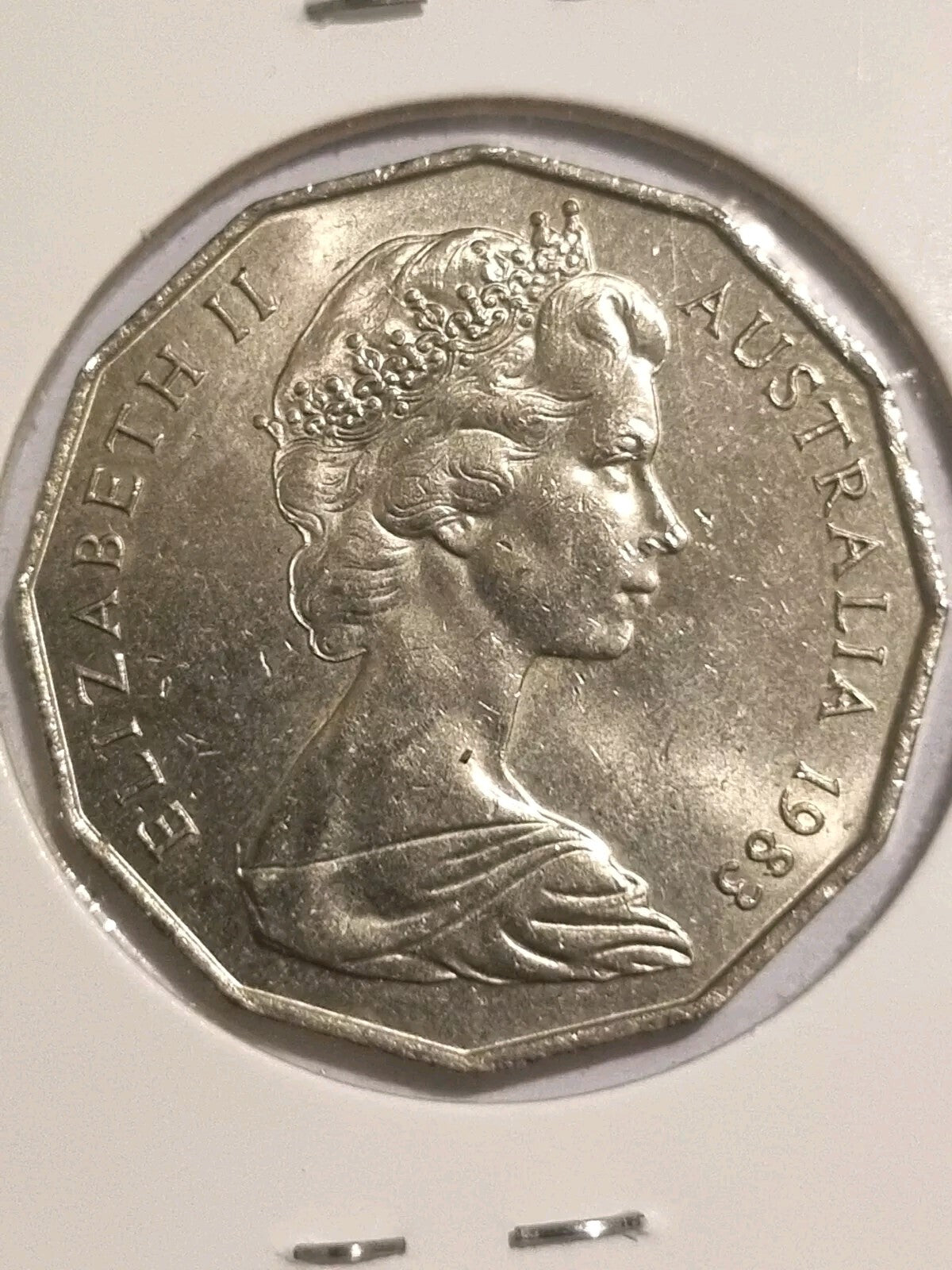 1983 50 Cent Coin – Coat of Arms – Lightly Circulated
