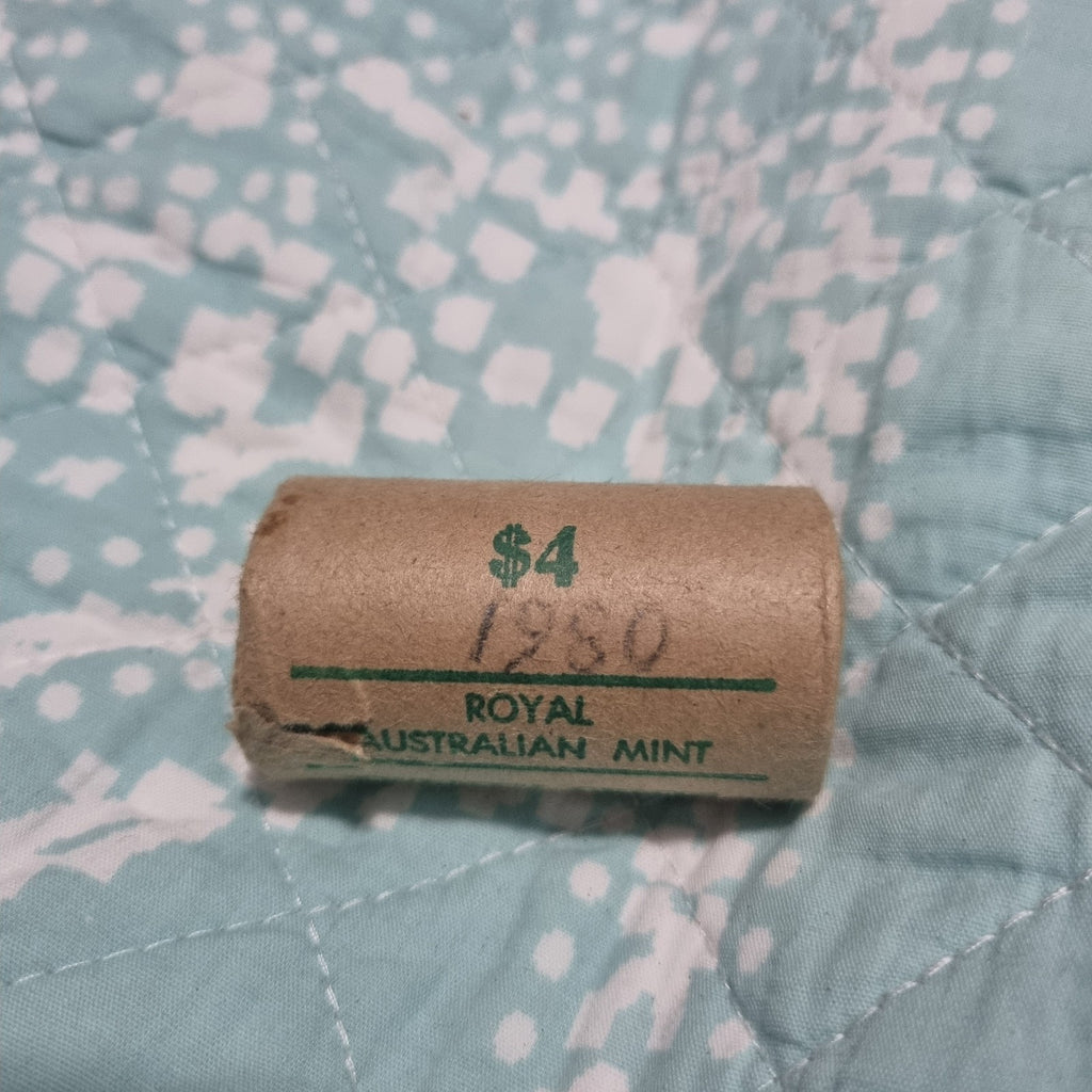 1980 20 Cent Coin RAM Roll  - UNC 