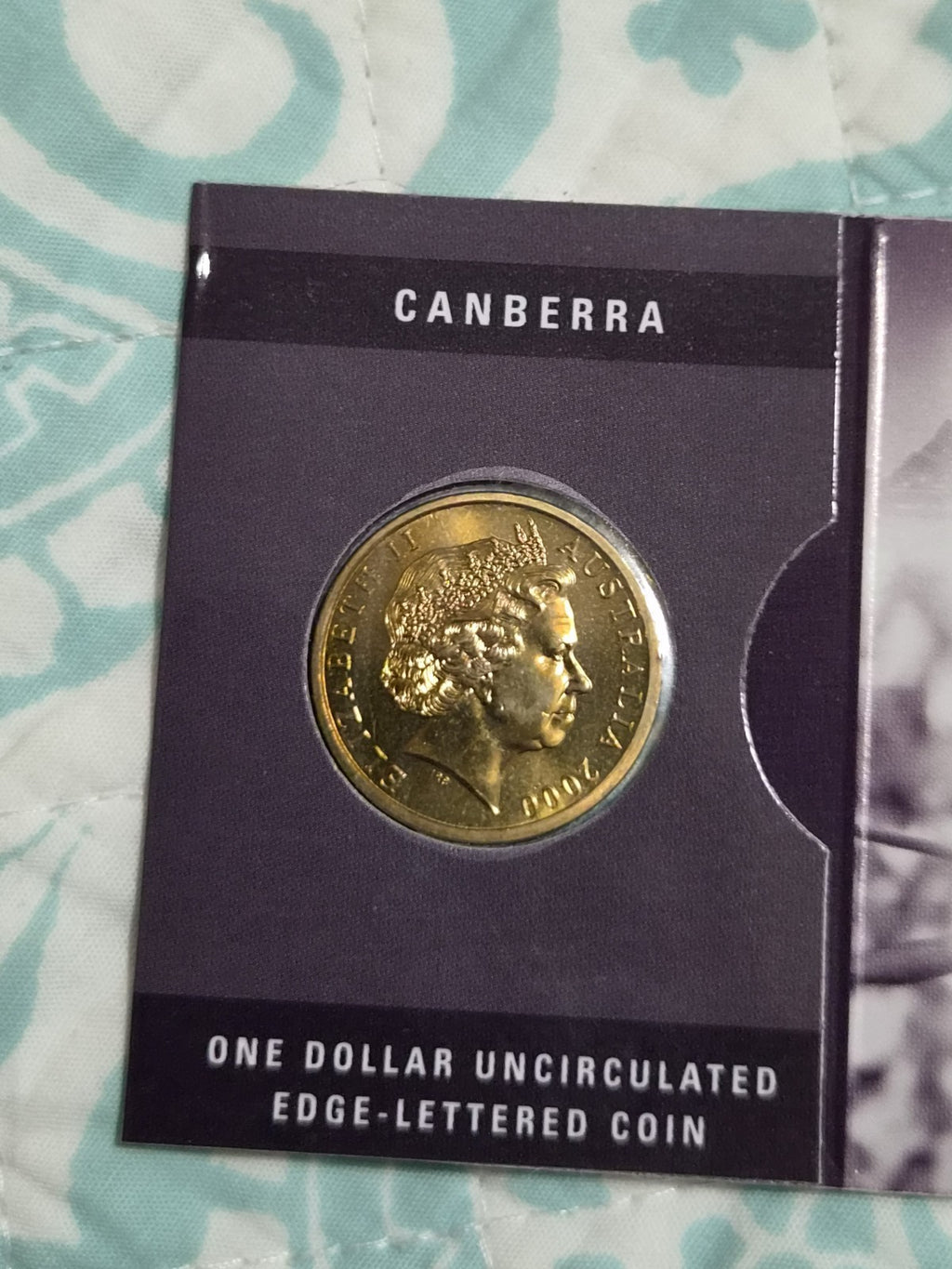 2000 $1 Olymphilex Canberra Mint Mark