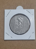 1995 Lightly Circulated 50 Cent 50c Coin - Weary Dunlop 