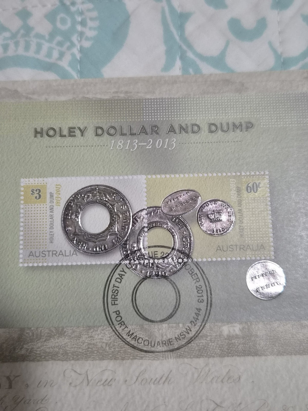2013 One Dollar PNC Holey Dollar and Dump