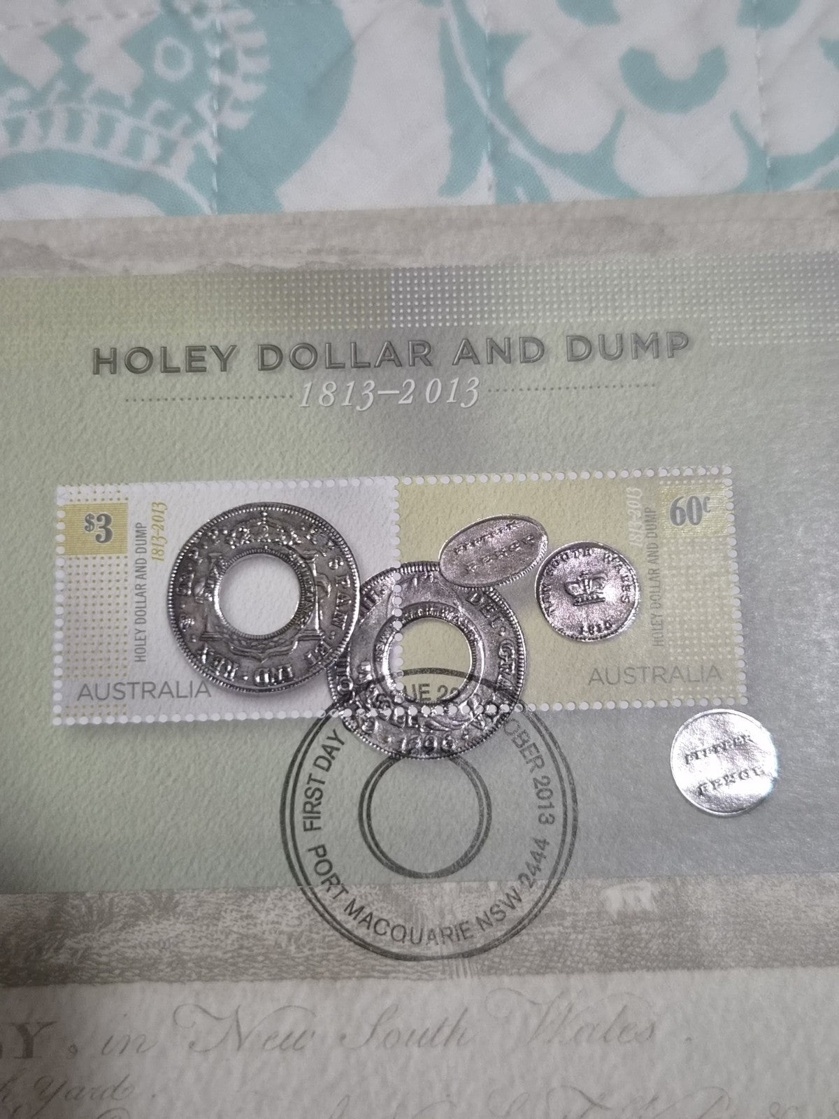 2013 One Dollar PNC Holey Dollar and Dump