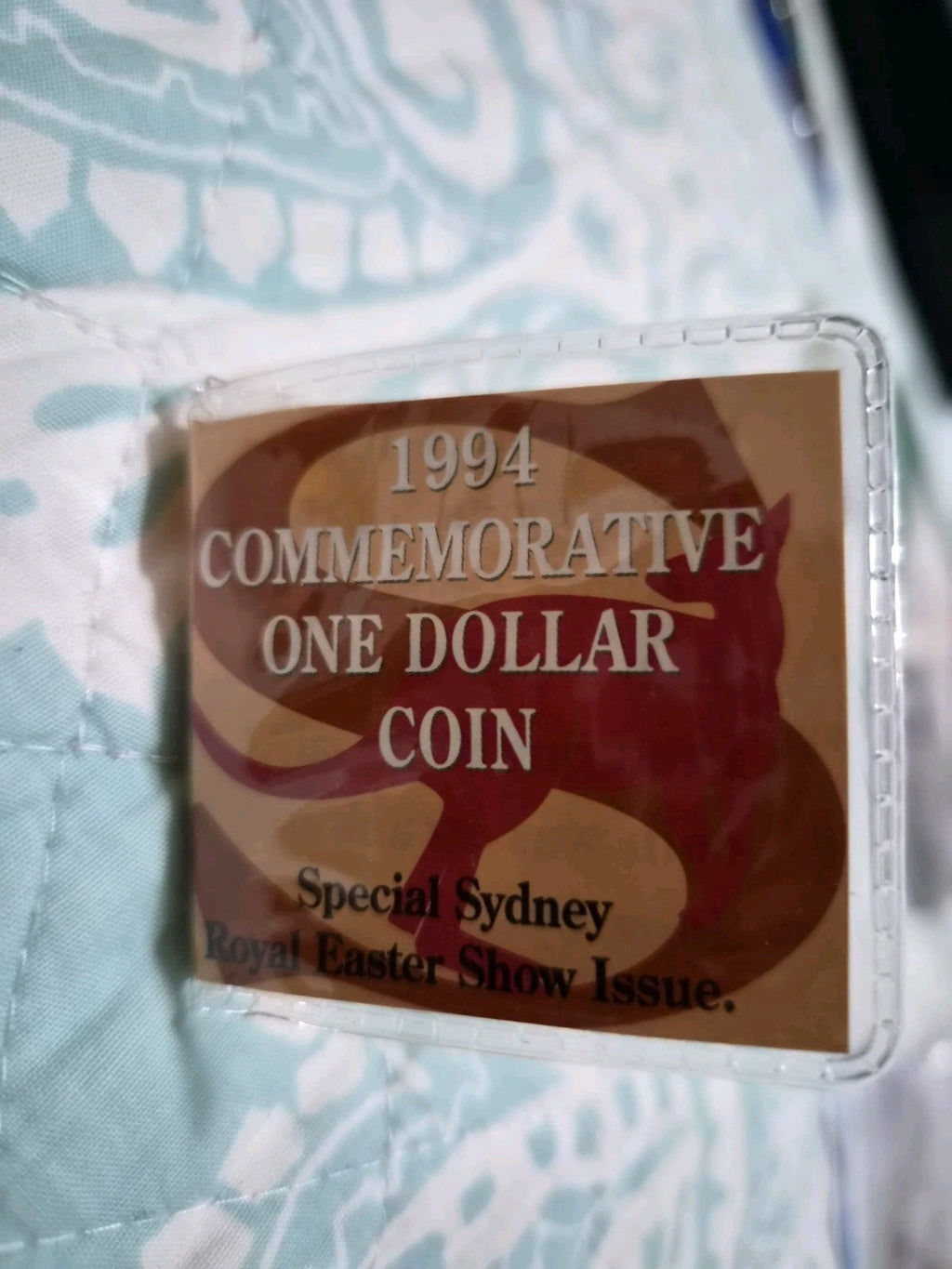 1994 One Dollar Coin - Decade of $1 'S' Mintmark - Uncirculated Ex RAM Flip