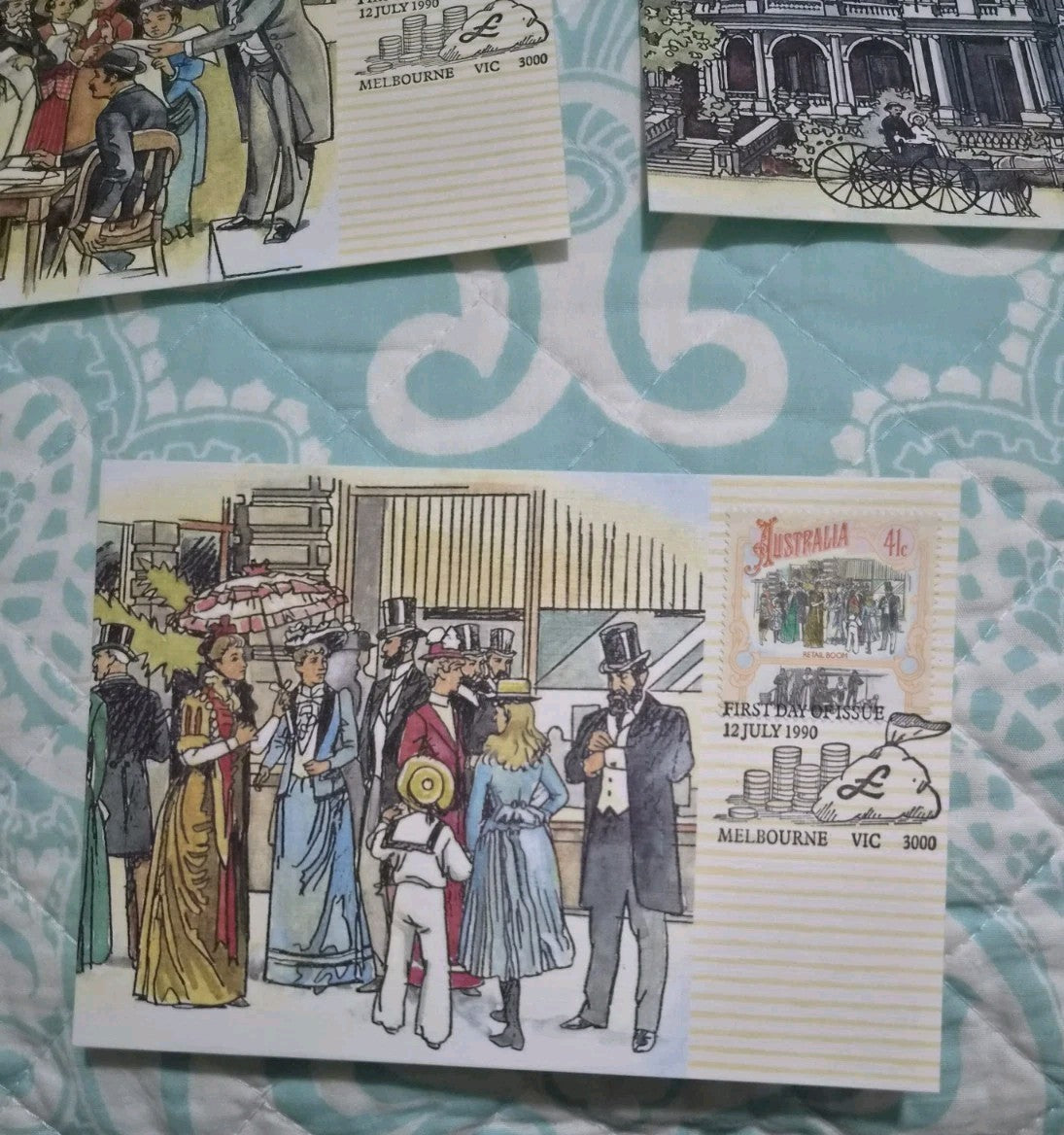 Australia  5 x Maxi Card Set -  12 JULY 1990 - Boomtime