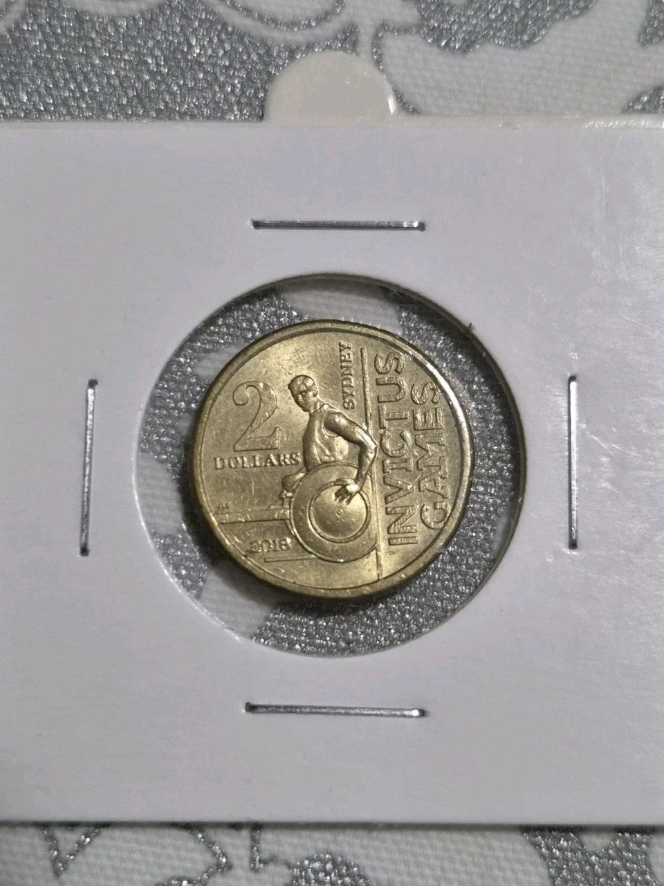 Two Dollars $2 Coin - 2018 - Invictus  Games In 2x2 Holder 