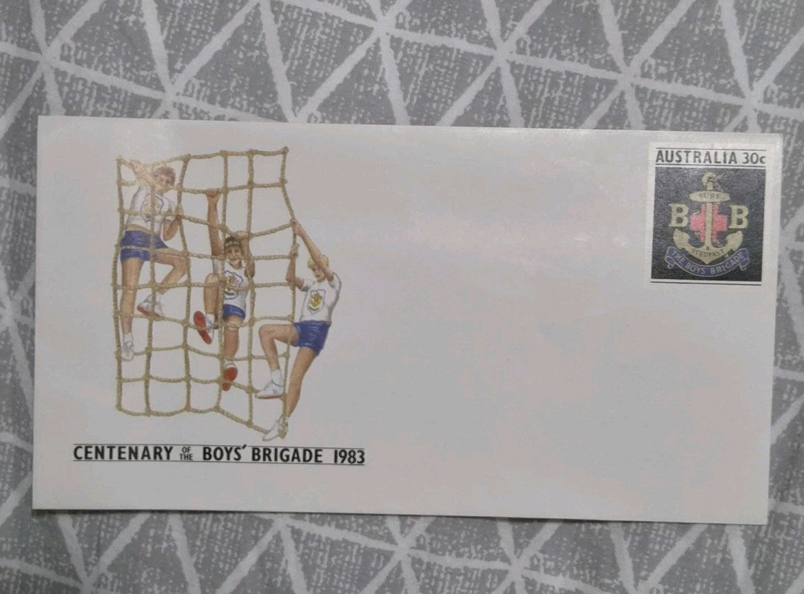 1983 PSE - Centenary of Boys' Brigade - Stamp-Bunbury Postmark