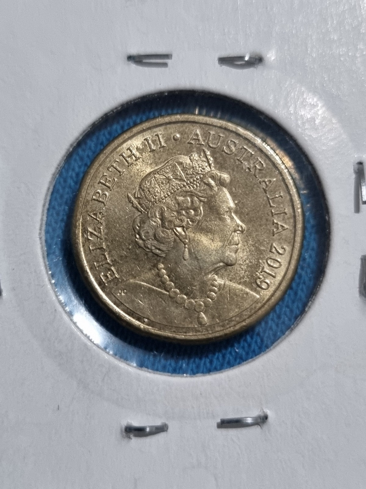 2019 aUNC 2 DOLLAR COIN - JC DESIGN $2 Two Dollar In Protective 2x2 Holder 