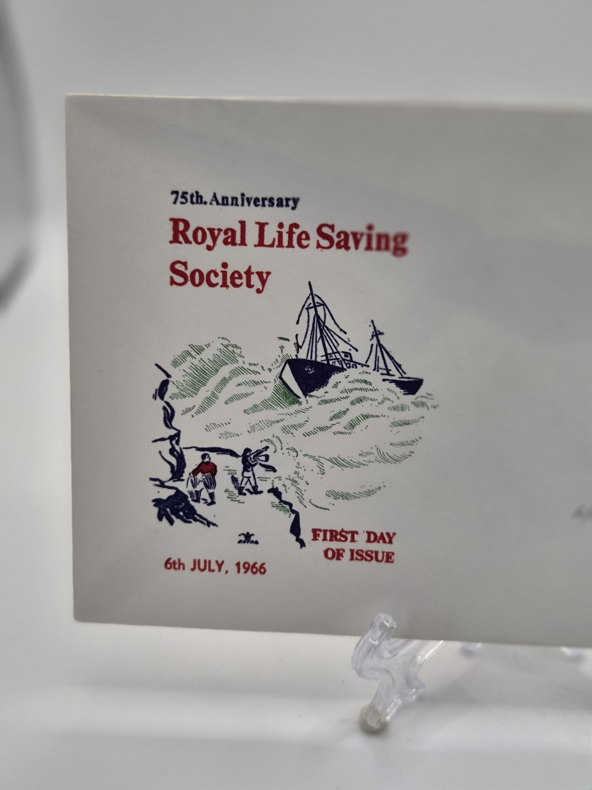 1966 - 75th Annic Royal Life Saving Society  First Day Cover Australia FDC