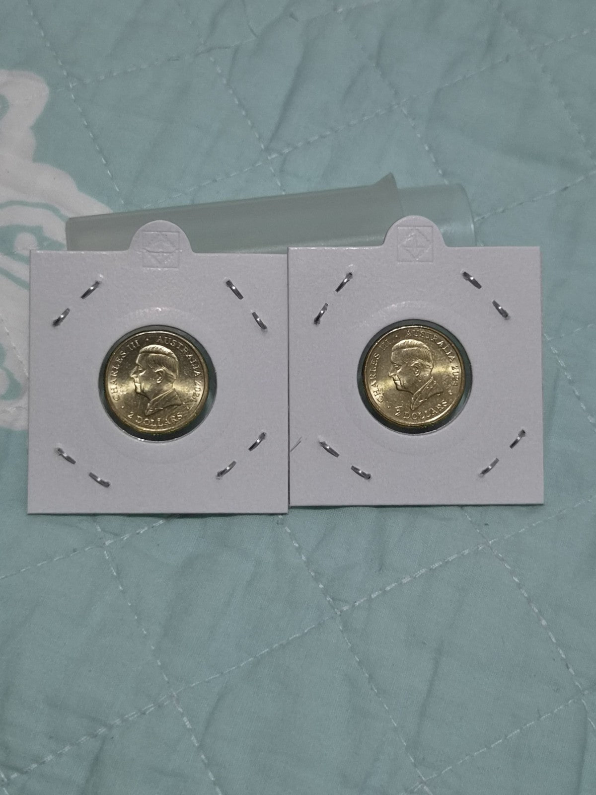 2 x 2024 UNC $2 Two Dollar Olympic Games Olympism & Allezaus Coins