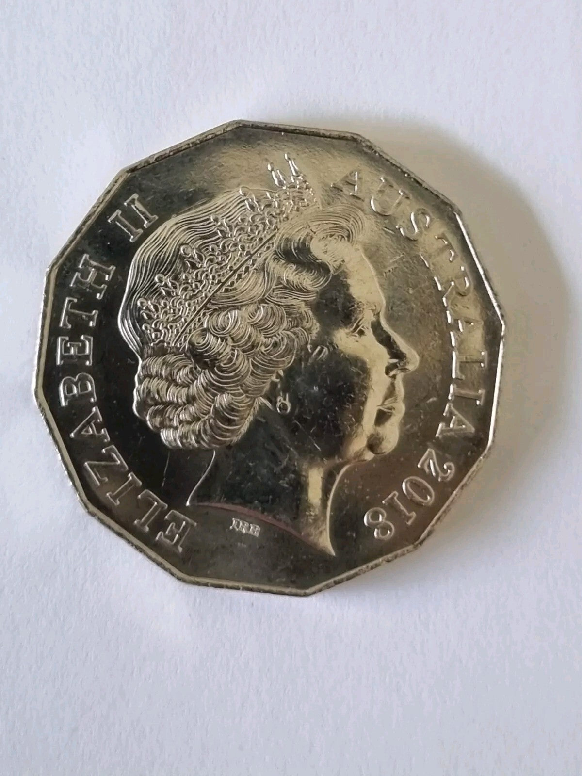 2018 UNC 50 Cent -Low Mintage- Coin - Uncirculated 