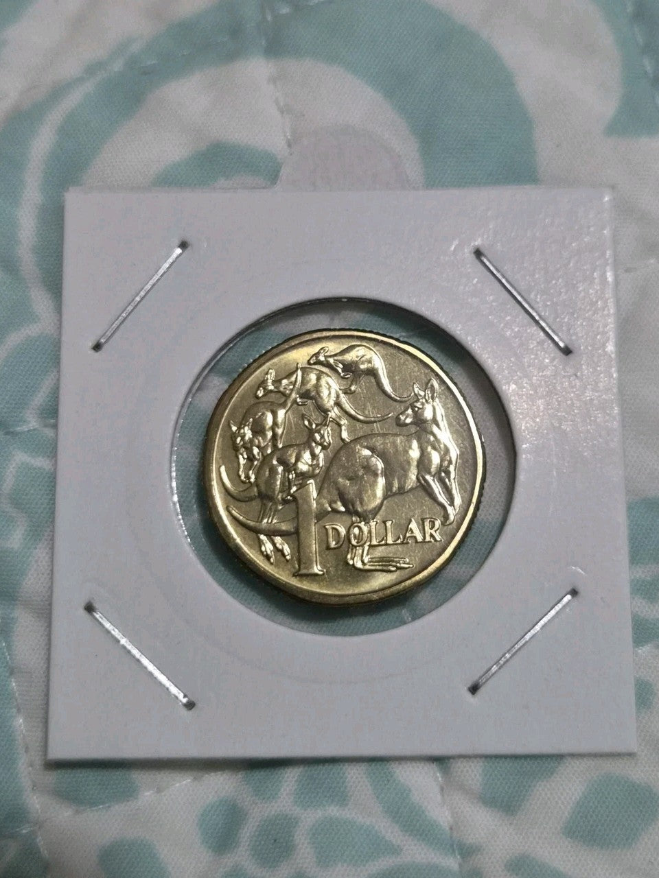 1985 One Dollar Coin Uncirculated From Mint Set In a 2x2 Holder- 1 Dollar