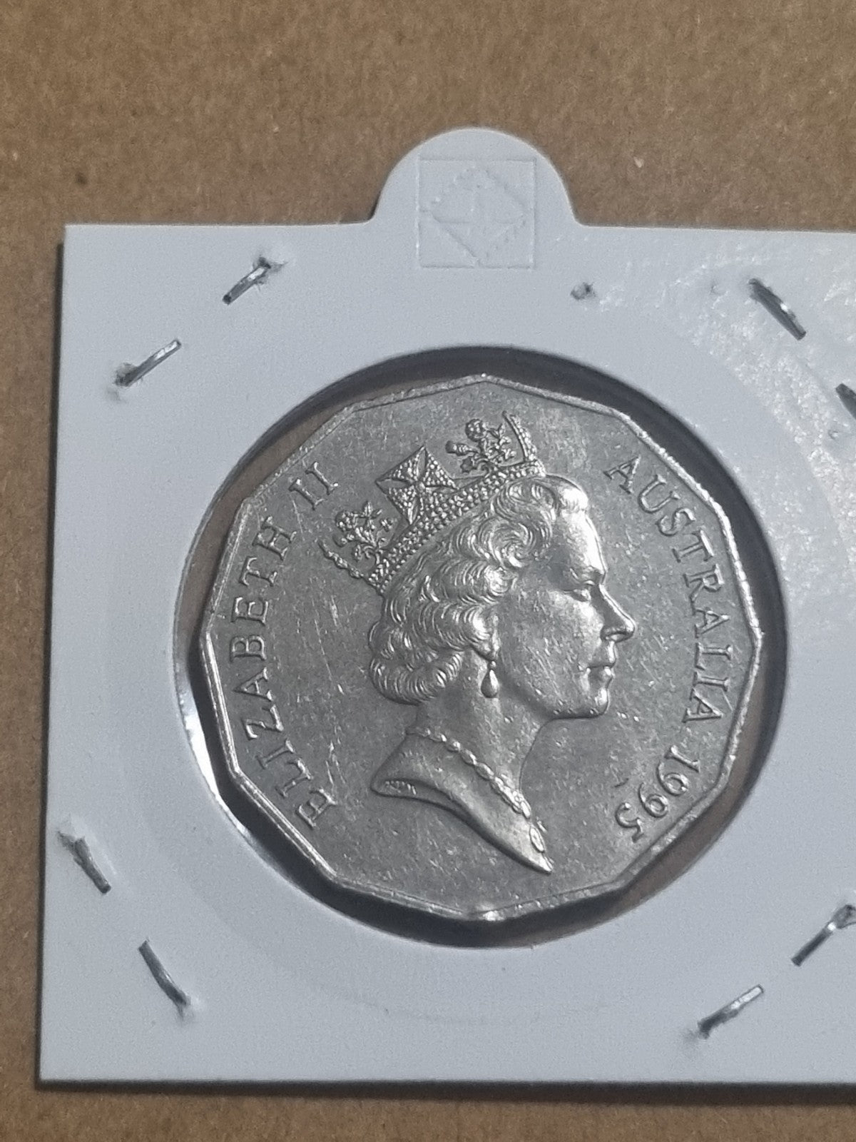 1995 aUNC 50 Cent 50c Coin - Weary Dunlop 