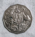 1 x 1981 50 Cent Coin -  COA- From Roll - Uncirculated