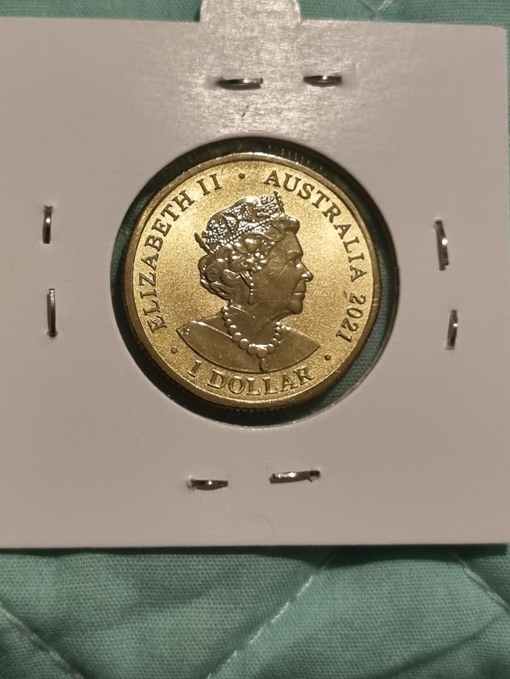2021 $1 150th anniversary of the RSPCA Australia Dolphin Coloured Coin