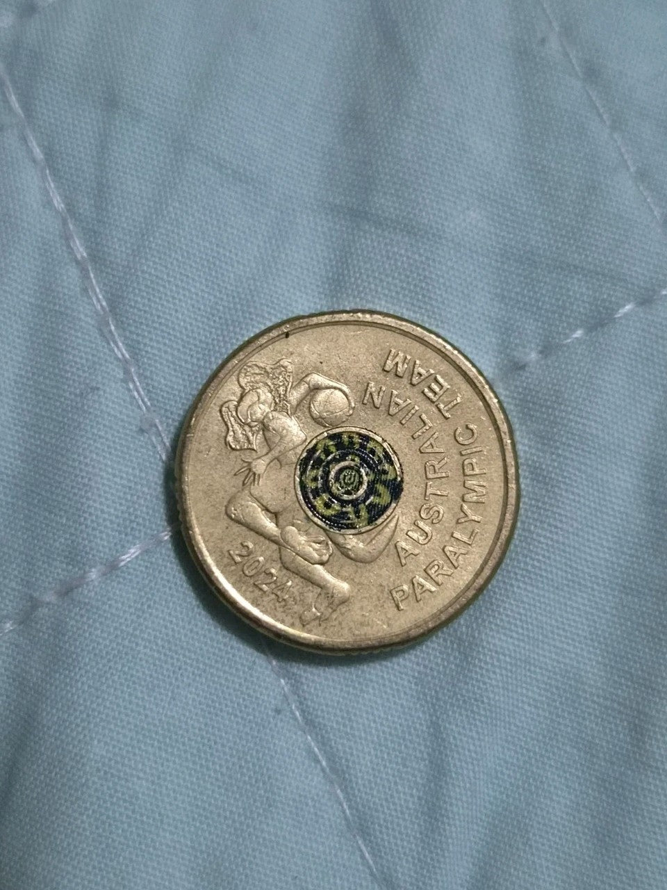 2024 $2 Two Dollar Paralympic Games Coin - Circulated 