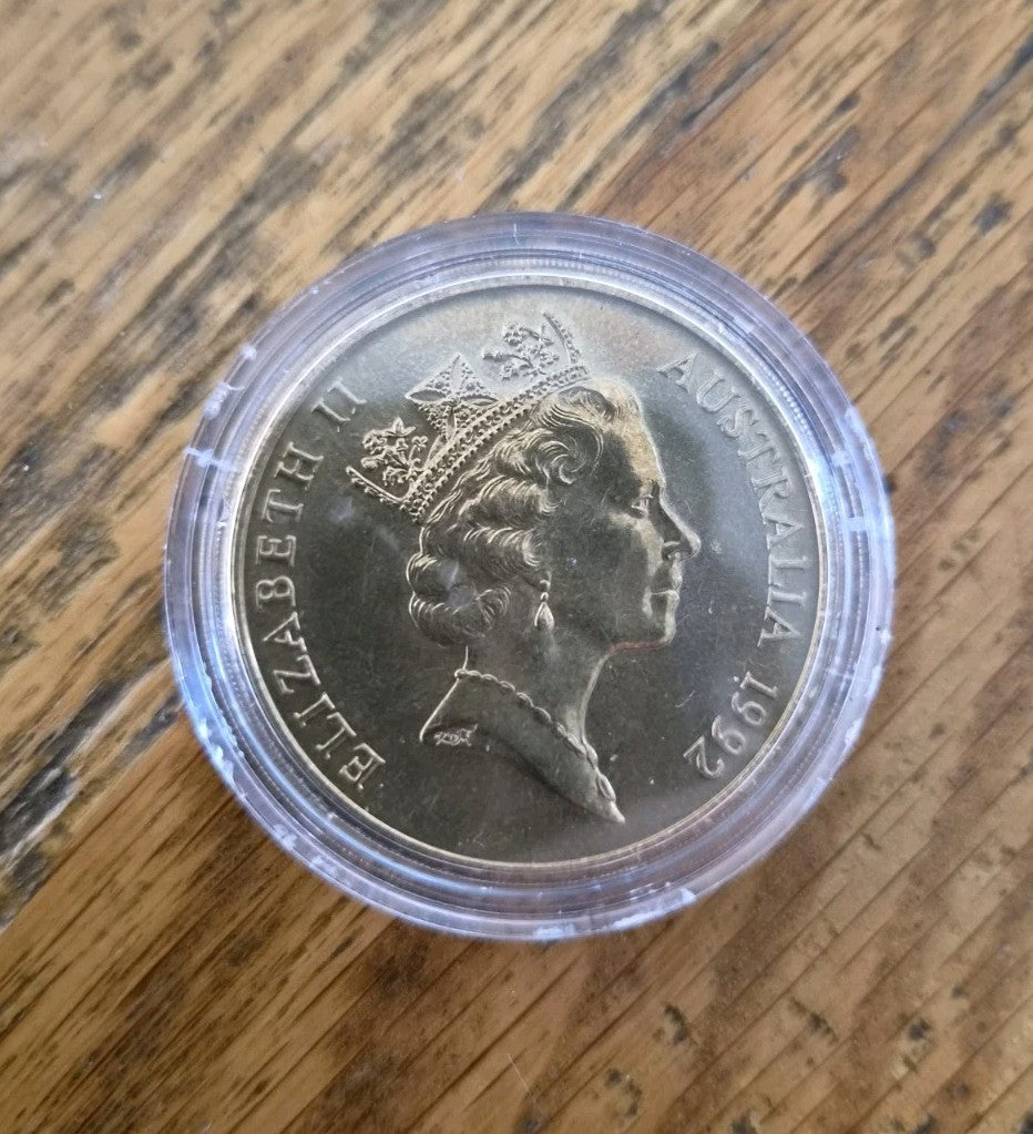 1992 $5 Five Dollar Space Commemorative  Coin In Capsule - Int'l Year Of Space