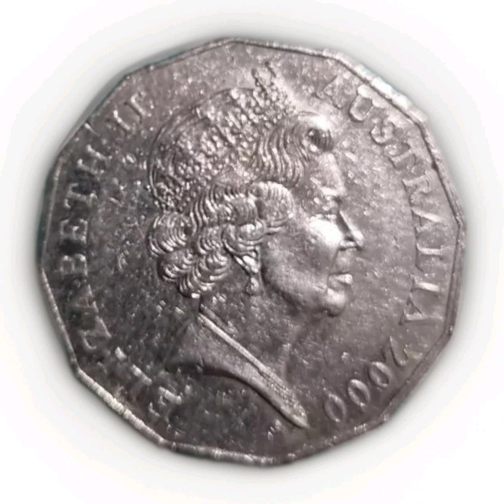 2000 50 Cent Royal Visit Coin Circulated 