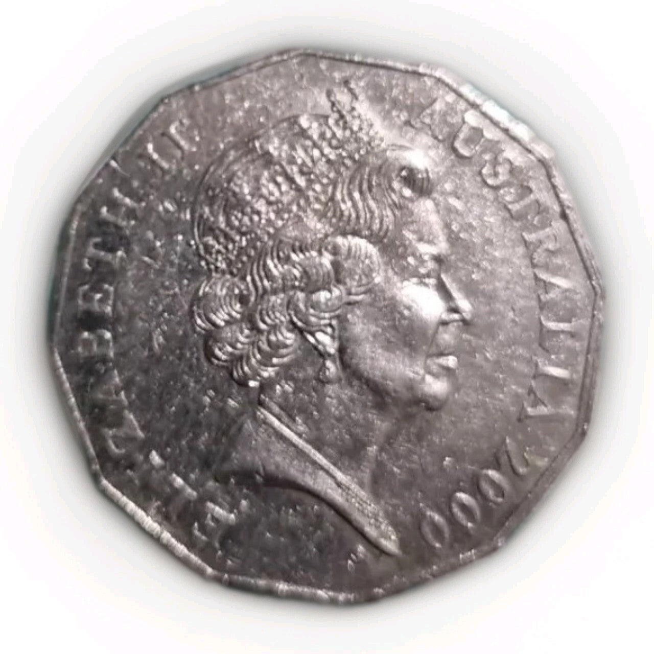 2000 50 Cent Royal Visit Coin Circulated 