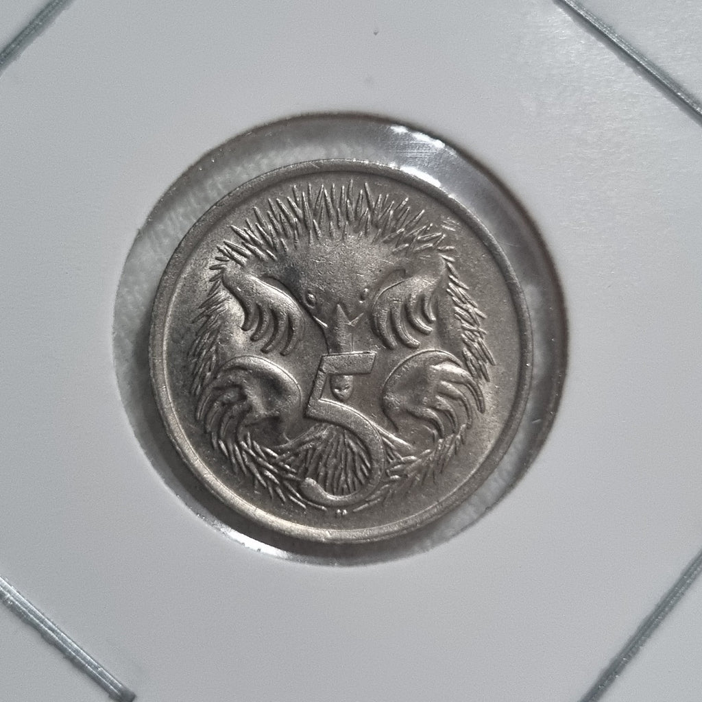 1980 5c Five Cent Coin Uncirculated 