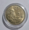 2019 2 DOLLAR COIN - JC DESIGN $2 Two Dollar In Protective Capsule 