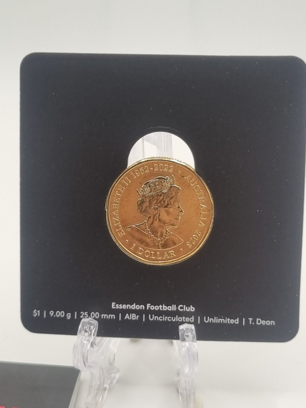 2023 AFL Essendon $1 One Dollar Carded Coin - Royal Australian Mint RAM