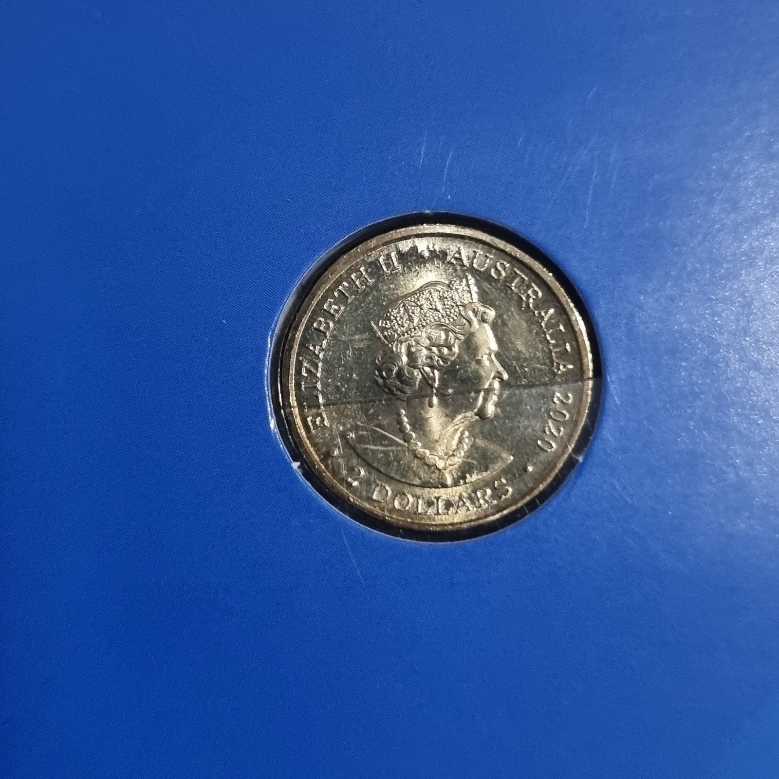 2020 $2 Tokyo Paralympics Coloured UNC Two Dollar Coin in Folder 