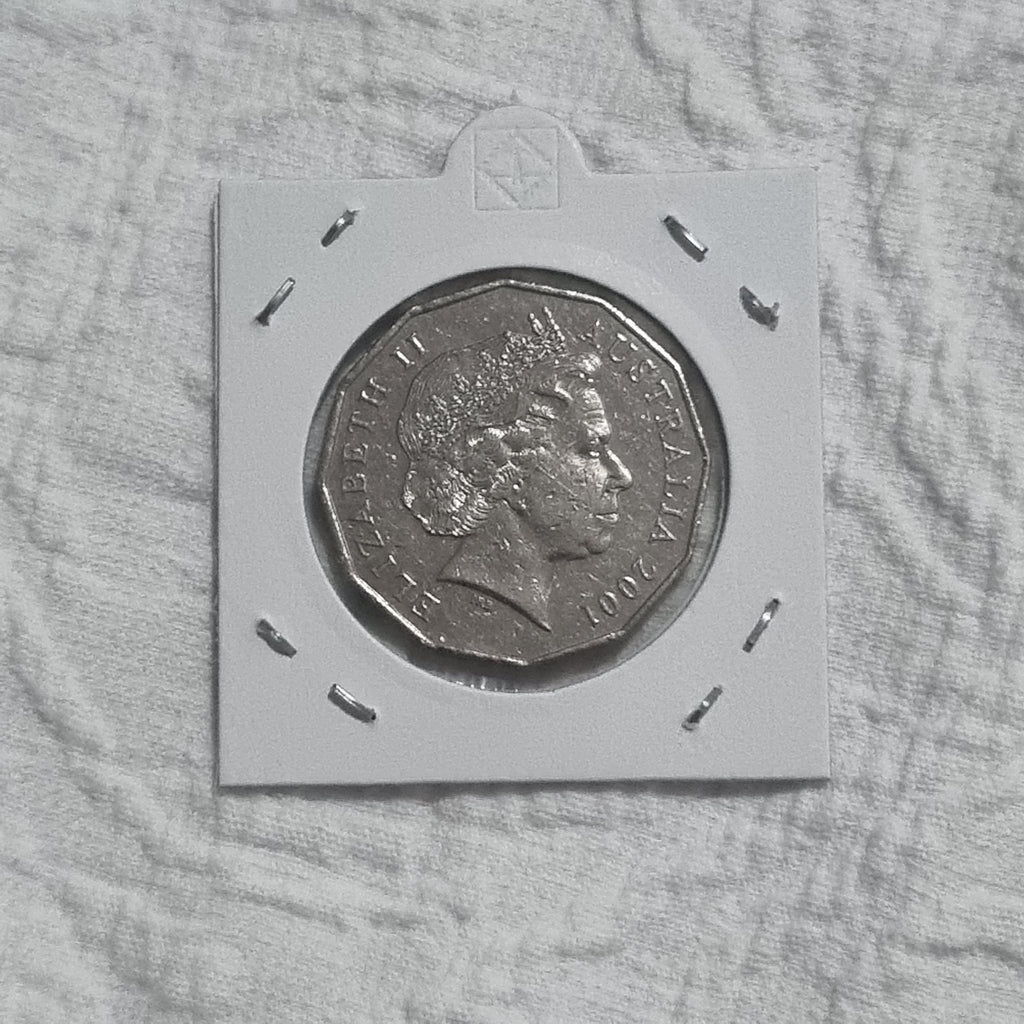 2001 50 Cent Centenary Of Federation - New South Wales - Circulated 